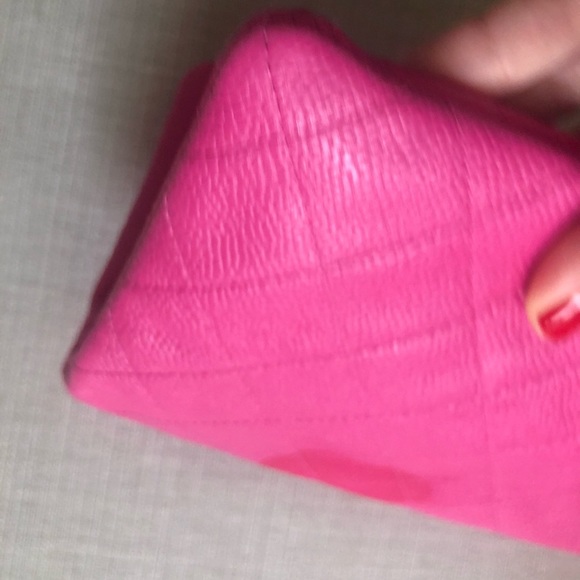 Chanel flap pink caviar clutch - Picture 5 of 7